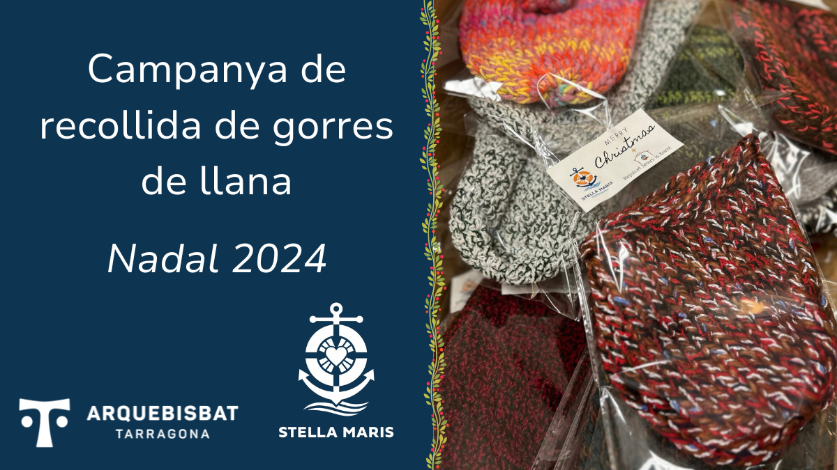 Campanya de recollida de gorres de llana per les tripulacions, Nadal 2024 Campanya de recollida de gorres de llana per les tripulacions, Nadal 2024