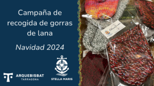 campaña de recogida de gorras de lana navidad 2024
