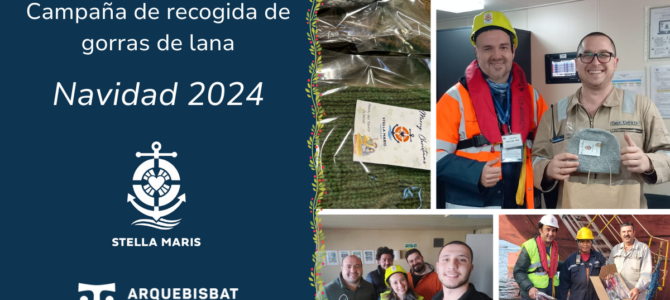 Stella Maris Tarragona recibe más de 700 gorras de lana por Navidad
